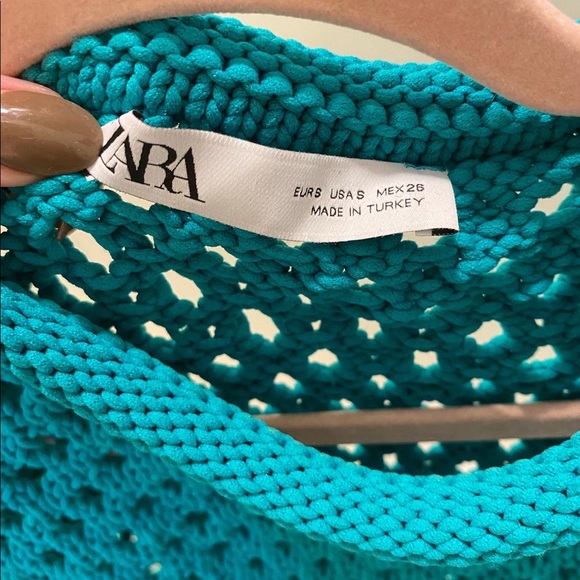 ZARA CROCHET TOP - Picture 2 of 2